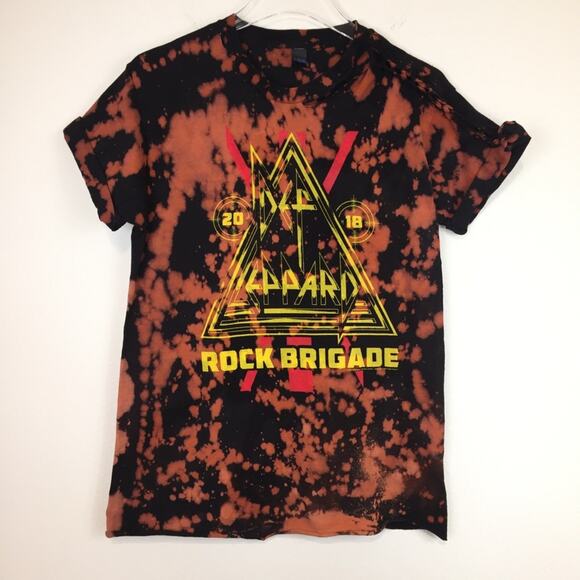 Def Leppard | Rock Brigade Bleached Braided Sleeve - Picture 1 of 7